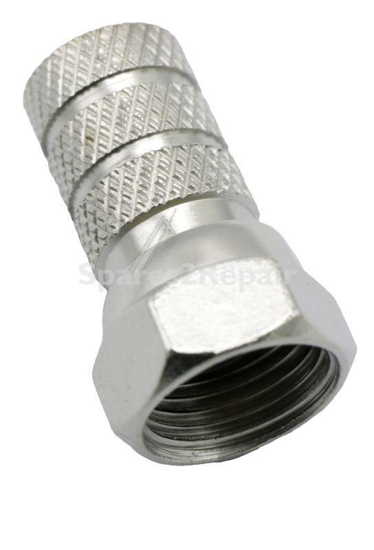 Com 7.0mm F Plug - F-plug (twist-on) 7.0mm - Metal Nickel Plated