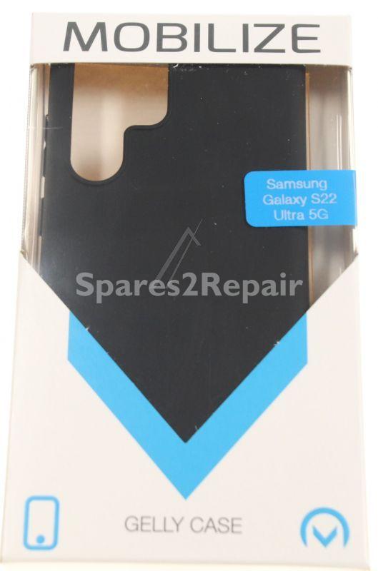 Mobilize Leather Bag Gsm - 27513 Mobilize Rubber Gelly Case Samsung Galaxy S22 Ultra 5g Matte Black
