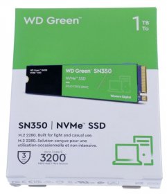 Western Digital Ssd M.2 - Wd Green™ Sn350 Wds100t3g0c 1tb Pcie Nvme Ssd-festplatte