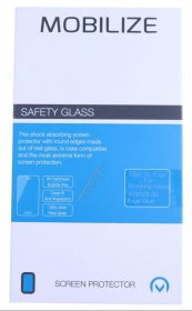 Mobilize Display Protective Film - 53813 Mobilize Edge-to-edge Glass Screen Protector Samsung Galaxy S20-s20 5g Black Edge Glue