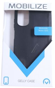 Mobilize Leather Bag Gsm - 27883 Mobilize Rubber Gelly Case Motorola Moto G22 Matte Black