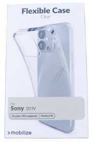 Mobilize Leather Bag Gsm - 28106 Mobilize Gelly Case Sony Xperia 10 Iv Clear