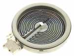Single Circuit Radiation Heate - 42826311 Plate Rad D140 1200w Wb [Candy Hoover]