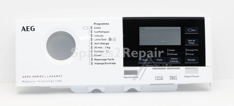 Operating Unit Screen - 140010756066 Front Panel Cabinet White One [Electrolux Aeg]