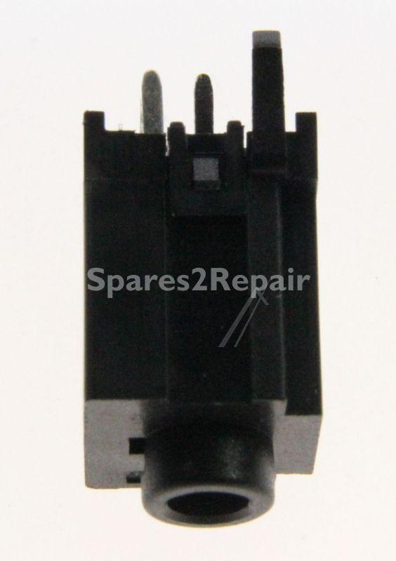 Samsung Headphone Jack - 3722-003038 Jack-phone:7p-1c W-l sn blk