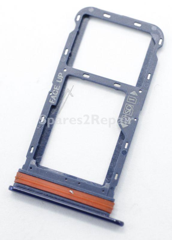 Motorola Sim card Holder - S948c64952 Sim Card Holder Moto G8 - Blue