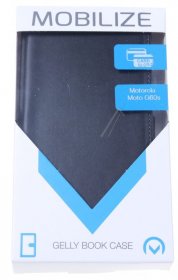 Mobilize Leather Bag Gsm - 27375 Mobilize Classic Gelly Wallet Book Case Motorola Moto G60s Black