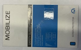 Mobilize Display Protective Film - 54119 Mobilize Glass Screen Protector - Black Frame - Huawei P40 Lite