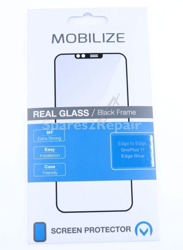 Mobilize Display Protective Film - 56922 Mobilize Edge-to-edge Glass Screen Protector Oneplus 11 Edge Glue