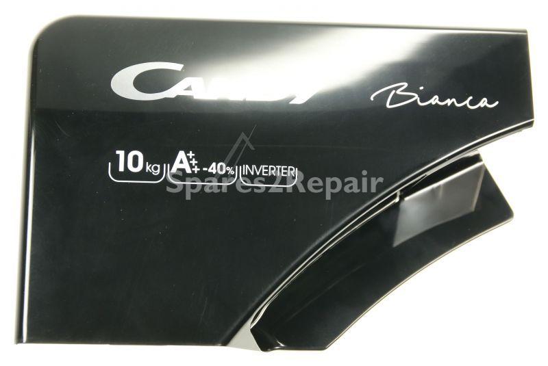 Detergent Dispenser Cover - Dispenser Drawer Front [Candy Hoover]