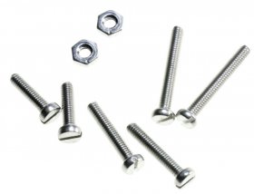 Analogis Assorted Screws - 4101 Screw-set Antimagnetic 3 Pairs 18-14-10mm 2 Washer 2 Nuts