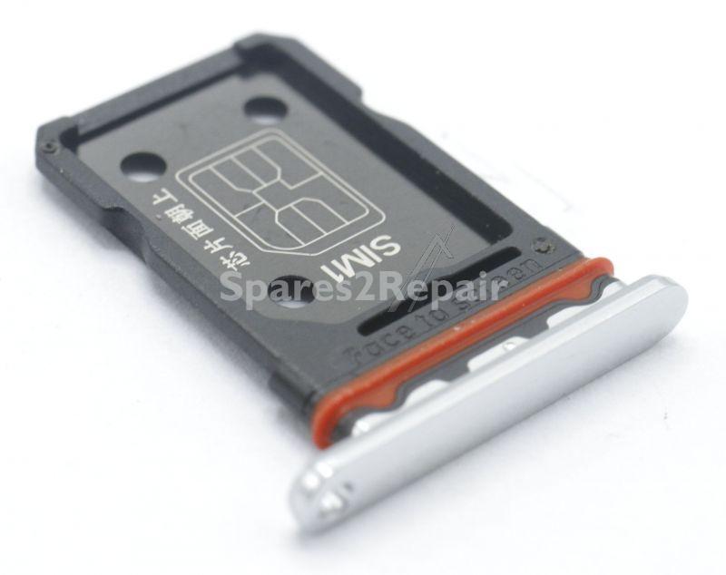Oppo Sim card Holder - 3887019 Sim Bracket Aa201 White Aluminium Alloy