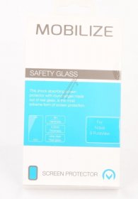 Mobilize Display Protective Plastic Film - 52333 Mobilize Glass Screen Protector Nokia 9 Pureview