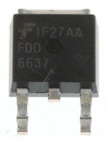 Fairchild Mos Fet Transistor - 6637 Fdd6637 P-channel Mosfet -35v 55a To-252 Smd
