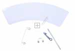 Compatible Washing Machine And Tumble Dryer Door Handles - Washing Machine Door Handle Alternative For Aeg 4055128930 4055125449