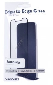 Mobilize Display Protective Film - 57535 Mobilize Glass Screen Protector Black Frame Samsung Galaxy A35 5g-a55 5g