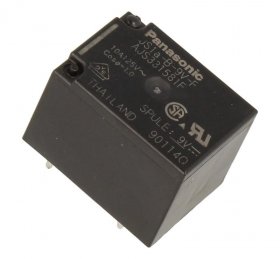 Panasonic Pcb Relay To 12v - 9vdc 10a-250vac Relay, 1 Turnkey, Print Alternative For Hf152f-009-1ht
