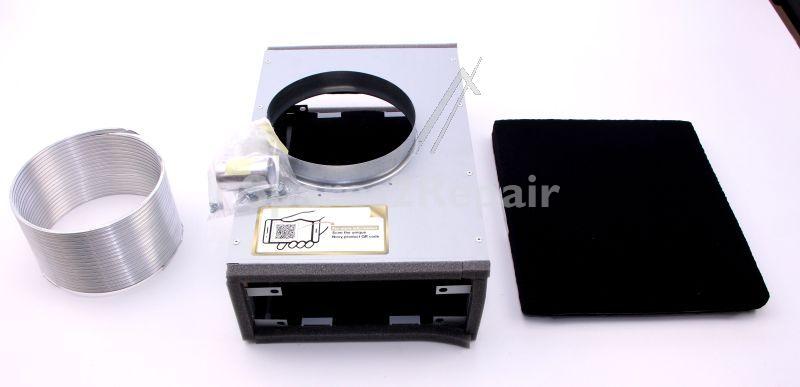 Novy Cooker Hood Filter - 7640400 Kit Recyclage Monobloc Pour Flat Line Centrale 7640