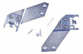 Mounting Parts - 12045005 Fixing Kit Set Hinge Flat Support [Bosch Siemens]