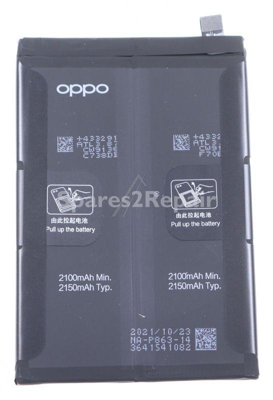 Oppo Phone Battery Packs - Blp863 4907758 Battery Oppo Reno6 5g @ 2100mah 7 74v 3 0c Blp863 For