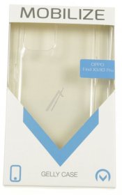 Mobilize Leather Bag Gsm - 27031 Mobilize Gelly Case Oppo Find X3 Pro Clear