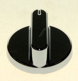 Control Knob - 5313222881 Rotary Knob (abs) Chrome Bco420 [Delonghi]