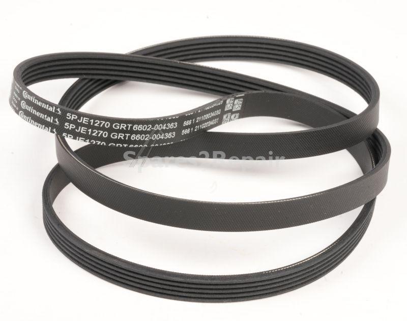 Samsung Drive Belt - 6602-004363 Belt-timing Gear Ww6000t Rubber Black T3 2