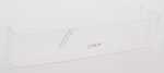 Refrigerator - Freezer Door Shelf - 70056165 Door Balc_1 06 tq087m-105 [Candy Hoover]