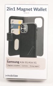 Mobilize Leather Bag Gsm - 80269 Mobilize 2in1 Magnet Gelly Wallet Case Samsung Galaxy A36 5g-a56 5g Black