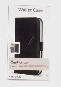 Mobilize Leather Bag Gsm - 80738 Mobilize Classic Gelly Wallet Book Case Oneplus 13r Black