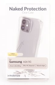 Mobilize Leather Bag Gsm - 80221 Mobilize Naked Protection Case Samsung Galaxy A26 5g Clear