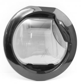 Washing Machine Window - 70013343 Door Assembly Tid Black Haier [Candy Hoover]