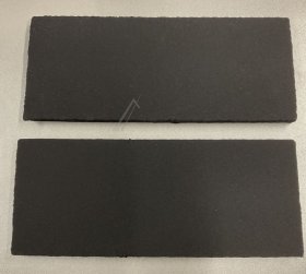 Eurofilter Carbon Filter - Fks072 Monoblock Carbon Filter Washable 149x370x21mm (2pcs ) Alternative For Novy 692 060 692 055-692 556