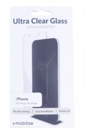 Mobilize Display Protective Film - 57762 Mobilize Glass Display Protection Apple Iphone 15 Plus-16 Plus