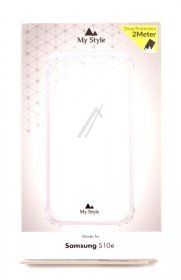 Mobilize Leather Bag Gsm - 24959 My Style Protective Flex Case For Samsung Galaxy S10e Clear
