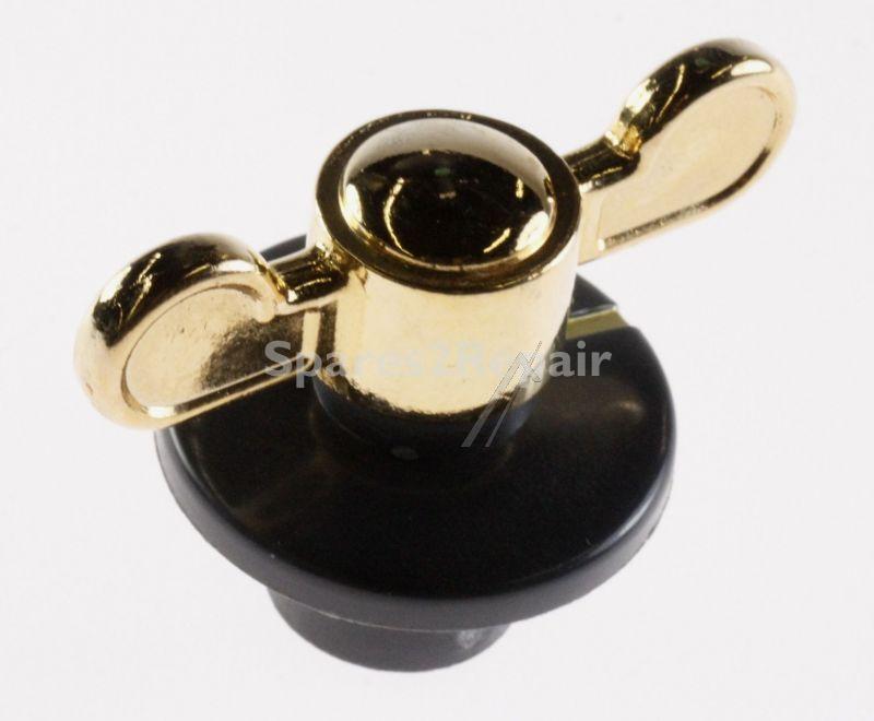 Smeg Button - 764970750 Black Oven Knob