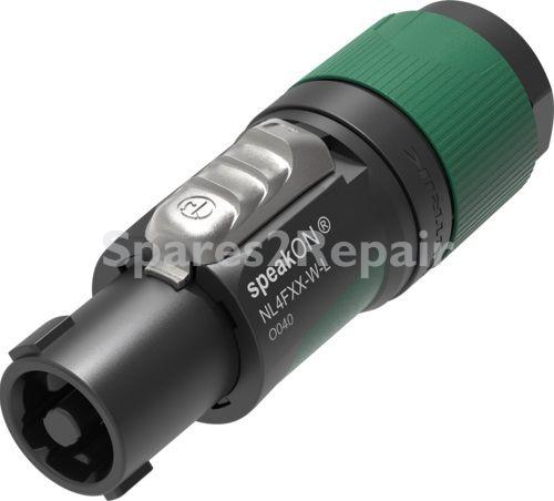 Neutrik Plug - Nl4fxx-w-l Speakon Plug 4-pole For Cable Diameter 10-16 M