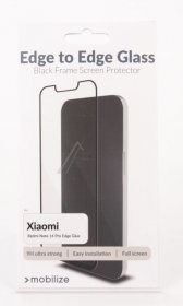 Mobilize Display Protective Film - 58219 Mobilize Edge-to-edge Glass Screen Protector Xiaomi Redmi Note 14 Pro 4g-note 14 Pro 5g-note 14 Pro+ 5g Edge Glue