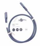 Goobay Usb-connector - 74194 Usb-c Cable Usb 3 2 Generation 2x2 5a Black 0 5m