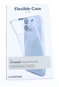Mobilize Leather Bag Gsm - 28784 Mobilize Gelly Case Xiaomi Poco X5 Pro 5g Transparent