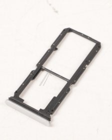 Oppo Sim card Holder - 612121000415 Plastic Sim Card Holder Ac267 Silver Pc+20%gf Dual Card With Hardware Inserts