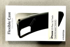 Mobilize Leather Bag Gsm - 28852 Mobilize Gelly Case Apple Iphone 15 Plus Black