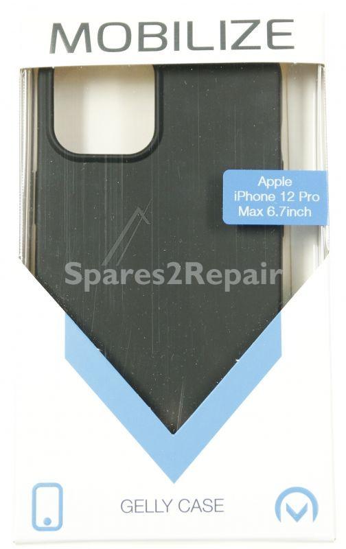 Mobilize Leather Bag Gsm - 26385 Mobilize Rubber Gelly Case Apple Iphone 12 Pro Max Matt Black