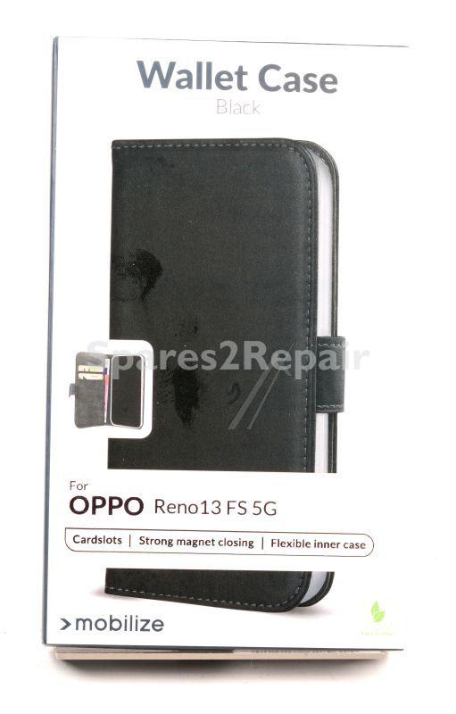 Mobilize Leather Bag Gsm - 80817 Mobilize Classic Gelly Wallet Book Case Oppo Reno13 Fs 5g Black