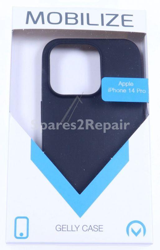 Mobilize Leather Bag Gsm - 27972 Mobilize Rubber Gelly Case Apple Iphone 14 Pro Matte Black