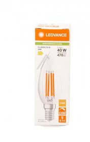 Osram E14 Led Spot - Ac6986100zs Led Clb40 Dim 3 4w 827 Filcl E14 P Ledv