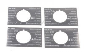 Program Washer Disc - 140283535080 Programme Plate Knob Adhesive [Electrolux Aeg]