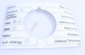 Electrolux Aeg Program Washer Disc - 140196532380 Programme Plate Knob Adhesive