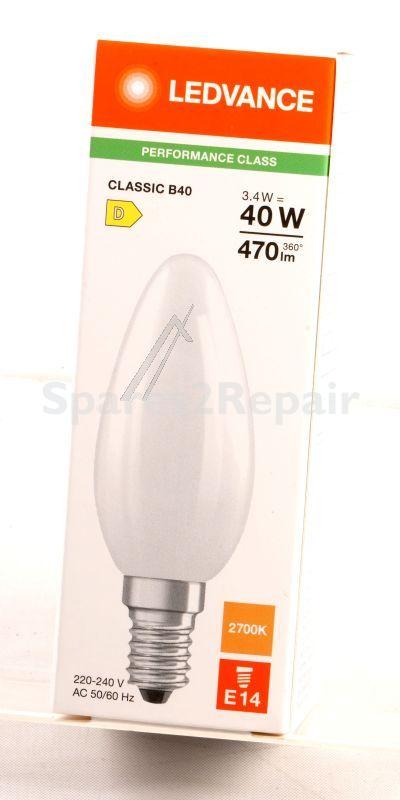 Osram E14 Led Spot - Led Clb40 3 4w Led Clb40 3 4w 827 Filfr E14 P Ledv