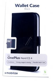 Mobilize Leather Bag Gsm - 29678 Mobilize Classic Gelly Wallet Book Case Oneplus Nord Ce4 Black